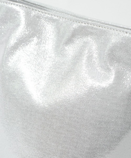 flower(フラワー)の「シャイニーシリンダーバッグ(ショルダーバッグ・レディース・ホワイト/ピンク・FREE)」の10枚目の写真