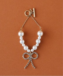 Maison de FLEUR | 決意のビジューリボンブレスレット(ブレスレット)