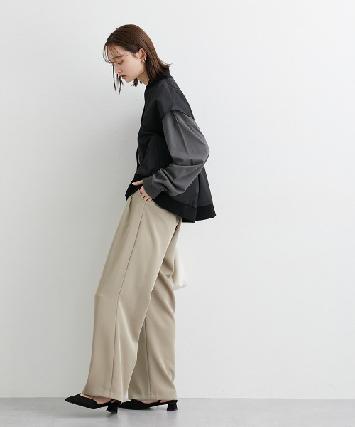 nissen（ニッセン）の「ミリタリーバックフレアベスト（ベスト・レディース・ブラック/カーキ・S～Ｍ/L～LL）」の7枚目の写真