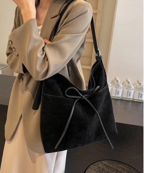 FREE STYLISTS（フリー スタイリスト）の「リボン A4  ショルダーバッグ Y2K（ショルダーバッグ・レディース・ブラック/ブラウン/ライトブラウン・FREE）」の15枚目の写真