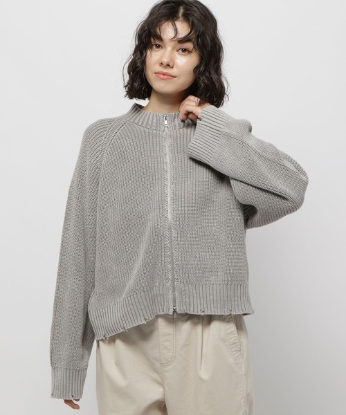 niko and（ニコアンド）の「ドライバーズホヅニット（ニット