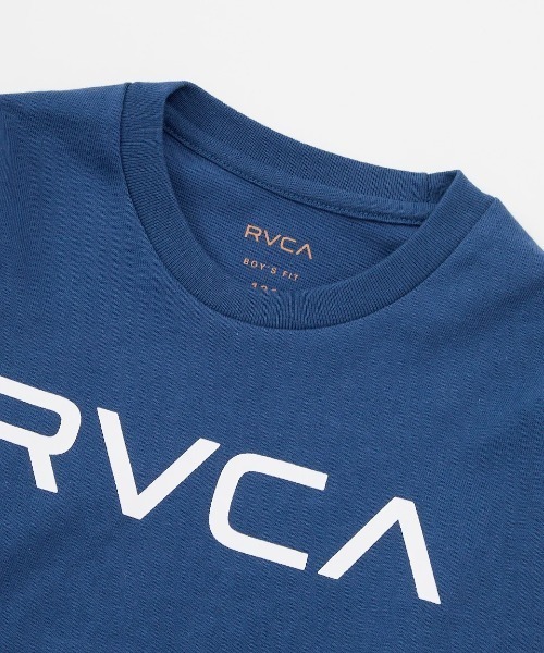 RVCA（ルーカ）の「RVCA キッズ BIG RVCA LT ロンＴ 【2024年秋冬モデル】/ルーカキッズバックプリントロゴ長袖ロンT（Tシャツ/カットソー・キッズ・ブラック/ブルー系その他/ホワイト・130/140/150/160）」の12枚目の写真