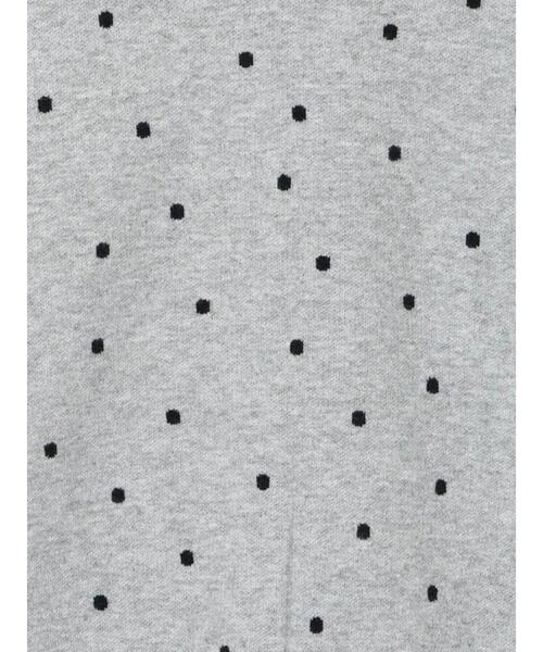 Te chichi TERRASSE（テチチテラス）の「ランダムドットジャカード前後2WAYニット（ニット/セーター・レディース・モカ/グレー/ブラック・F）」の12枚目の写真