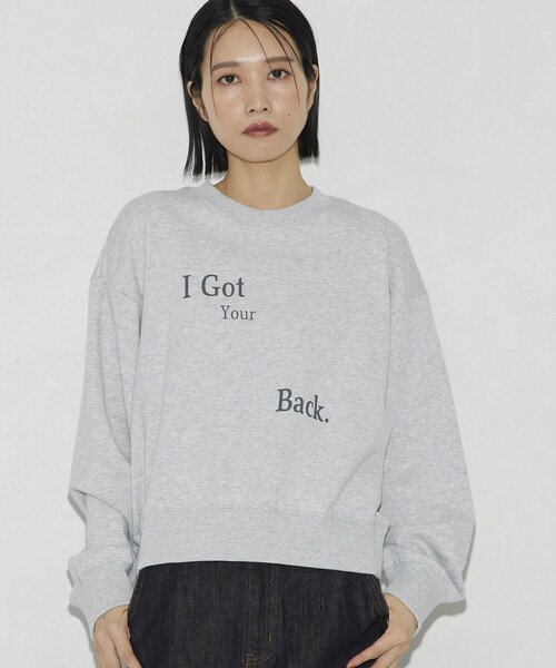 Firsthand（ファーストハンド）の「Firsthand/ファーストハンド オーガニックコットンロゴプリントスウェット（スウェット・レディース・チャコールグレー/ライトグレー・FREE）」の22枚目の写真