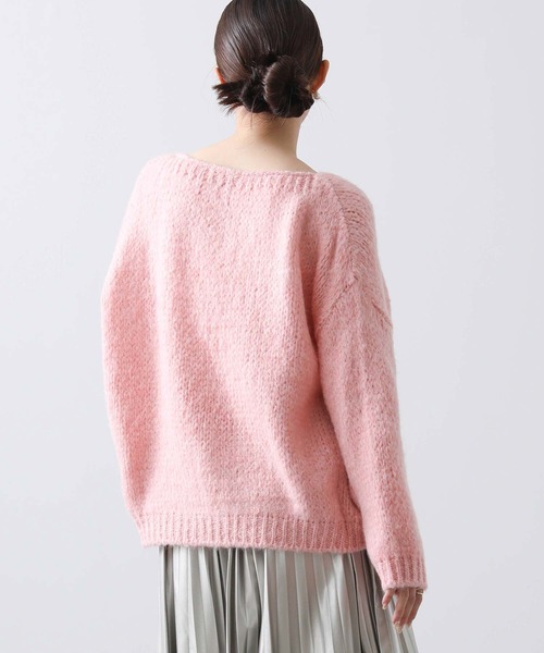 TRICOTS JEAN MARC(トリコットジーンマルク)の「TRICOTSボートネックニット(ニット/セーター・レディース・ライトグレー/ピンク・FREE)」の20枚目の写真