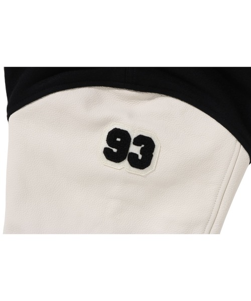 A BATHING APE(アベイシングエイプ)の「EMBROIDERY VARSITY JACKET(スタジャン・メンズ・ブラック・XX-LARGE/SMALL/X-LARGE/MEDIUM/LARGE)」の10枚目の写真