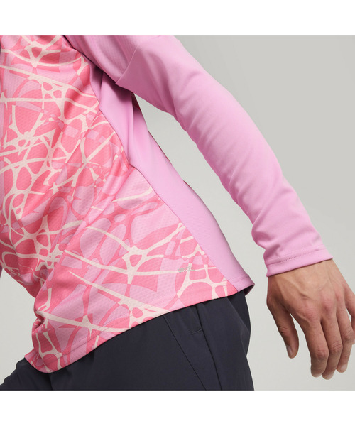 【セール】PUMA プーマ メンズ マンチェスター シティFC プレマッチ 1/4 ジップ トップス（Tシャツ/カットソー）｜PUMA（プーマ）