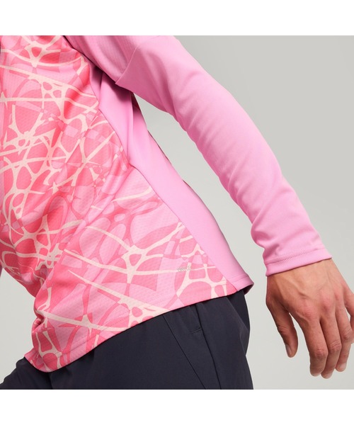 【セール】PUMA プーマ メンズ マンチェスター シティFC プレマッチ 1/4 ジップ トップス（Tシャツ/カットソー）｜PUMA（プーマ）