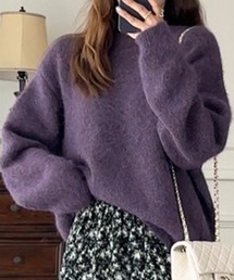 23区 ニット パープル 紫 Lサイズ パープル系｜ニット・セーター｜23区 (Lサイズ)(ニジュウサンク