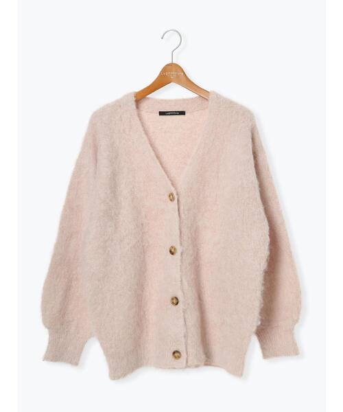 Lugnoncure(ルノンキュール)の「起毛Vネックカーディガン(カーディガン/ボレロ・レディース・オレンジ/グレー/ブルー/ベージュ・F)」の13枚目の写真