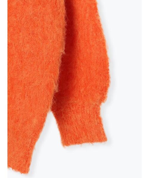 Lugnoncure(ルノンキュール)の「起毛Vネックカーディガン(カーディガン/ボレロ・レディース・オレンジ/グレー/ブルー/ベージュ・F)」の8枚目の写真