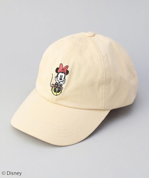 coen（コーエン）の「【Disney／ディズニー】coen限定 刺繍リボンキャップ（ハット・レディース・ベージュ/ブラック/その他2/その他1・FREE）」の4枚目の写真