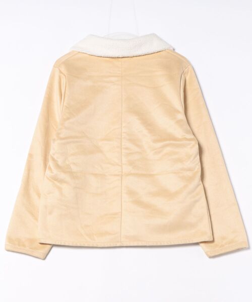 Ritzy(リッツィー)の「フェイクムートンコート(ムートンコート・レディース・ベージュ・L/M)」の2枚目の写真