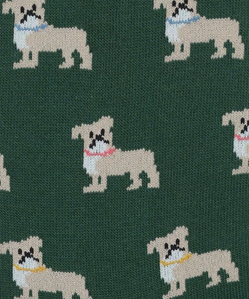 Paul Smith（ポールスミス）の「“Pug” カジュアルソックス【150629 CS】（ソックス/靴下・メンズ・ダークグリーン/ブラック/マルーン・25-27）」の5枚目の写真