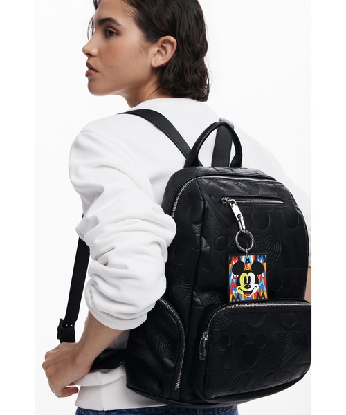 Desigual(デシグアル)の「ミッキーマウス レリーフバックパック(バックパック/リュック・レディース・ブラック・FREE)」の8枚目の写真