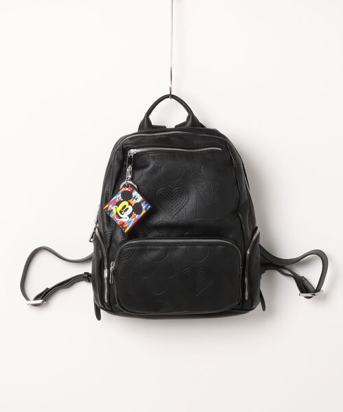 Desigual(デシグアル)の「ミッキーマウス レリーフバックパック(バックパック/リュック・レディース・ブラック・FREE)」の6枚目の写真