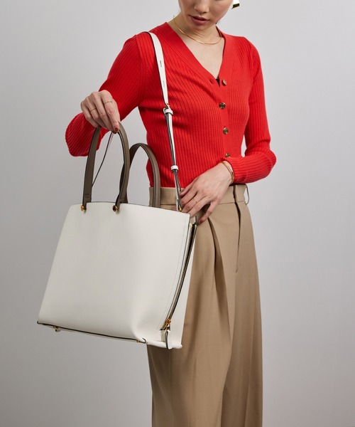 ロペ ROPÉ【A4対応】【E'POR】Y BAG Wide【通勤】 ROPÉ(ロペ) / 【E'POR】Y BAG Wide【通勤】【A4対応】【雑誌掲載