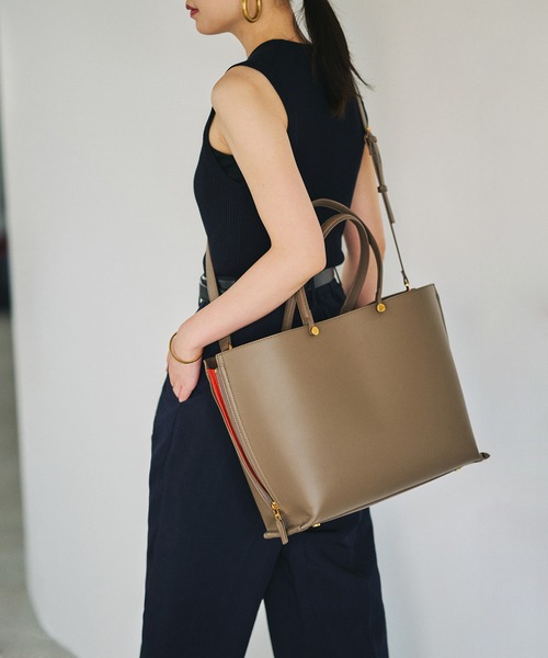 E'POR】Y BAG Wide【通勤】【A4対応】【雑誌掲載】【25AW】（トート