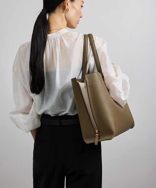 E'POR】Y BAG Wide【通勤】【A4対応】【雑誌掲載】【25AW】（トート