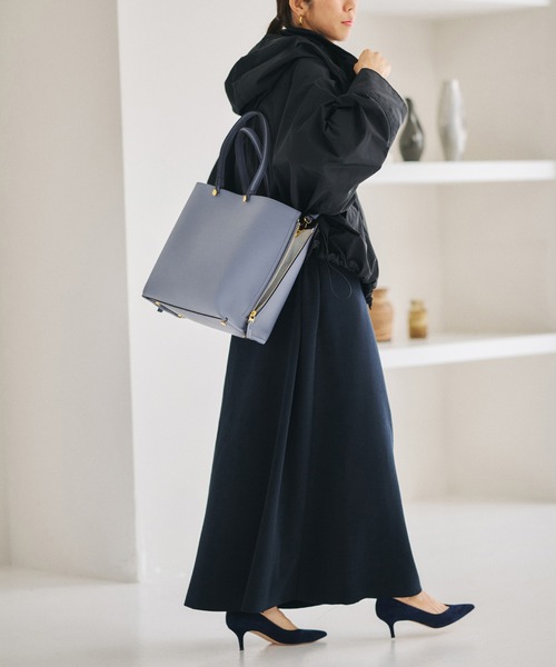 E'POR】Y BAG Wide【通勤】【A4対応】【雑誌掲載】（トートバッグ）｜E