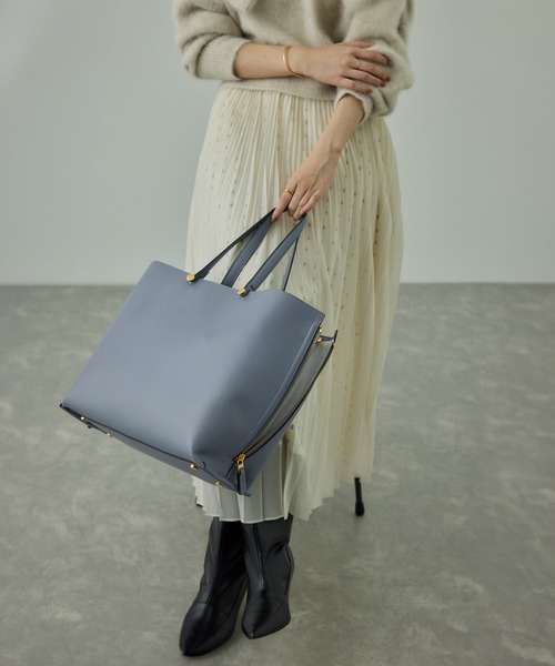 E'POR】Y BAG Wide【通勤】【A4対応】【雑誌掲載】（トートバッグ）｜E