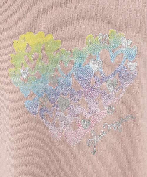 SHOO・LA・RUE（シューラルー）の「【100-120cm/洗える/姉妹リンク可】肩フリルがアクセント　アソートプリントスウェット（スウェット・キッズ・グリーン系/ライトイエロー系/ピンク/サックスブルー・10/11/12）」の10枚目の写真