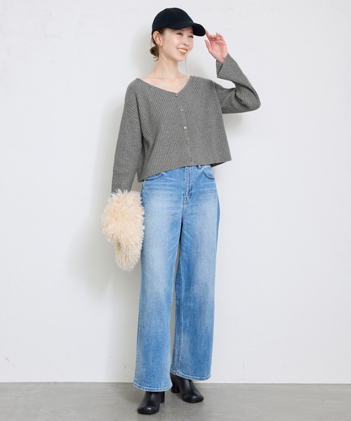 【セール】《一部店舗・WEB限定》REPOS 2WAYニットカーディガン（ニット/セーター）｜SLOBE IENA（スローブイエナ）