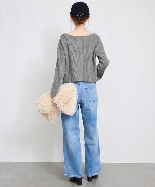 【セール】《一部店舗・WEB限定》REPOS 2WAYニットカーディガン（ニット/セーター）｜SLOBE IENA（スローブイエナ）