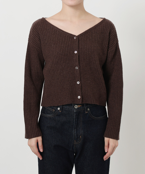 【セール】《一部店舗・WEB限定》REPOS 2WAYニットカーディガン（ニット/セーター）｜SLOBE IENA（スローブイエナ）