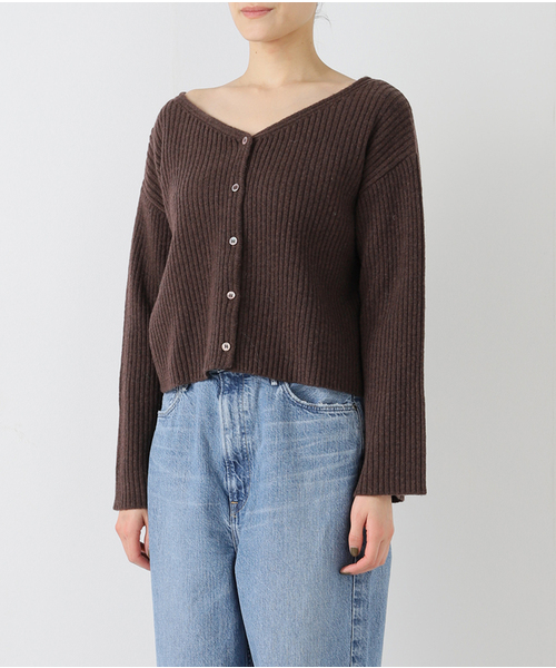 【セール】《一部店舗・WEB限定》REPOS 2WAYニットカーディガン（ニット/セーター）｜SLOBE IENA（スローブイエナ）