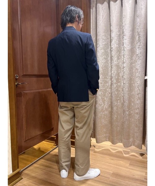 ◇オンラインストア限定◇コンバットウール ダブル4釦ブレザー