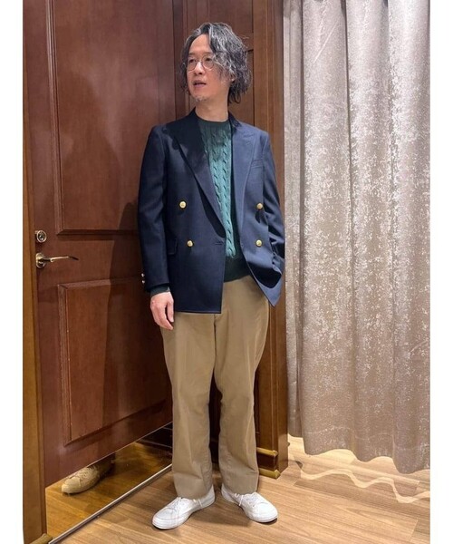 BROOKS BROTHERS(ブルックスブラザーズ)の「◆オンラインストア限定◆コンバットウール ダブル4釦ブレザー Traditional(テーラードジャケット・メンズ・ネイビー・LARGE/MEDIUM/SMALL/X-LARGE/X-SMALL)」の17枚目の写真