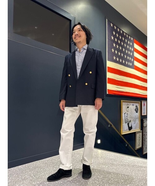 良品✨Brooks Brothers テーラード ウール ダブル L 金ボタン BROOKS BROTHERS ジャケット テーラードジャケット オンライン