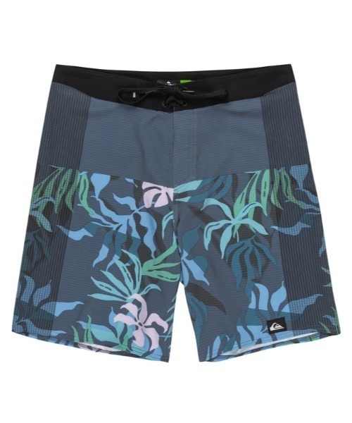Quiksilver サーフショーツ 青灰ピンクストライプ Quiksilver サーフショーツ 青灰ピンクストライプ - メルカリ