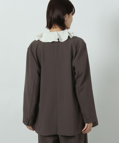 LAKOLE(ラコレ)の「【入卒式/オケージョン/セレモニー】サップVTGダブルジャケット / 291813(テーラードジャケット・レディース・チャコールグレー/グレー/ライトベージュ・MEDIUM/LARGE)」の17枚目の写真