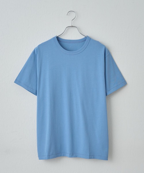 COLONY 2139（コロニートゥーワンスリーナイン）の「32/2コットンテディTシャツ（Tシャツ/カットソー・メンズ・ブラック/グレー/ネイビー/ブラウン/サックスブルー/イエロー/ホワイト・LARGE/MEDIUM/SMALL）」の6枚目の写真