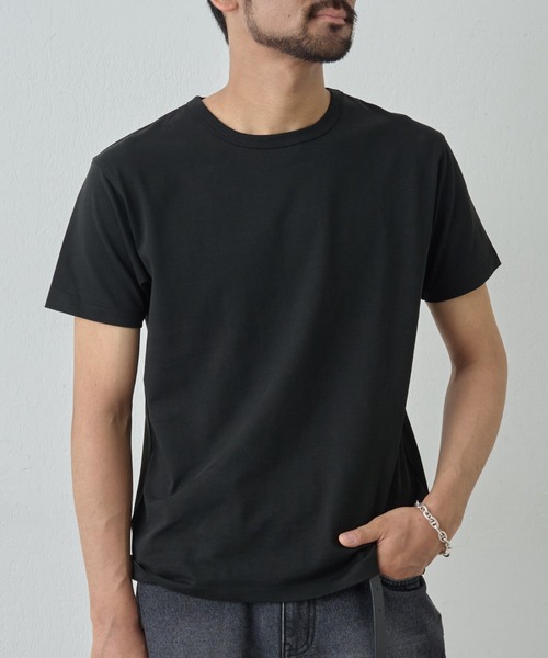 COLONY 2139（コロニートゥーワンスリーナイン）の「32/2コットンテディTシャツ（Tシャツ/カットソー・メンズ・ブラック/グレー/ネイビー/ブラウン/サックスブルー/イエロー/ホワイト・LARGE/MEDIUM/SMALL）」の2枚目の写真