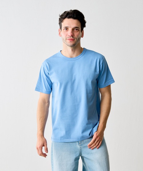 COLONY 2139（コロニートゥーワンスリーナイン）の「32/2コットンテディTシャツ（Tシャツ/カットソー・メンズ・ブラック/グレー/ネイビー/ブラウン/サックスブルー/イエロー/ホワイト・LARGE/MEDIUM/SMALL）」の20枚目の写真