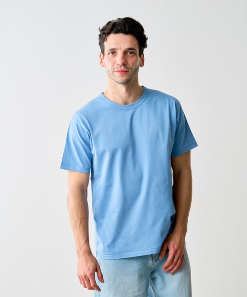 COLONY 2139（コロニートゥーワンスリーナイン）の「32/2コットンテディTシャツ（Tシャツ/カットソー・メンズ・ブラック/グレー/ネイビー/ブラウン/サックスブルー/イエロー/ホワイト・LARGE/MEDIUM/SMALL）」の22枚目の写真