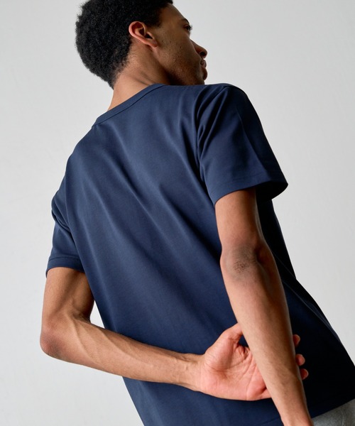 COLONY 2139（コロニートゥーワンスリーナイン）の「32/2コットンテディTシャツ（Tシャツ/カットソー・メンズ・ブラック/グレー/ネイビー/ブラウン/サックスブルー/イエロー/ホワイト・LARGE/MEDIUM/SMALL）」の17枚目の写真