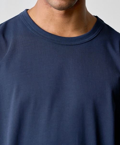 COLONY 2139（コロニートゥーワンスリーナイン）の「32/2コットンテディTシャツ（Tシャツ/カットソー・メンズ・ブラック/グレー/ネイビー/ブラウン/サックスブルー/イエロー/ホワイト・LARGE/MEDIUM/SMALL）」の16枚目の写真