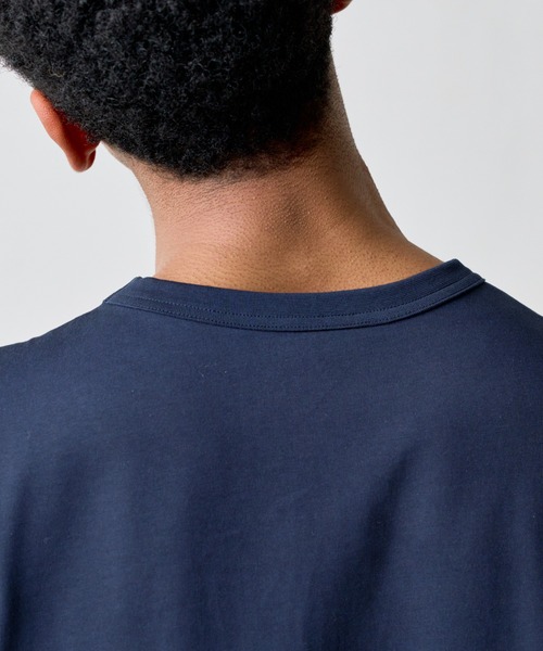 COLONY 2139（コロニートゥーワンスリーナイン）の「32/2コットンテディTシャツ（Tシャツ/カットソー・メンズ・ブラック/グレー/ネイビー/ブラウン/サックスブルー/イエロー/ホワイト・LARGE/MEDIUM/SMALL）」の10枚目の写真