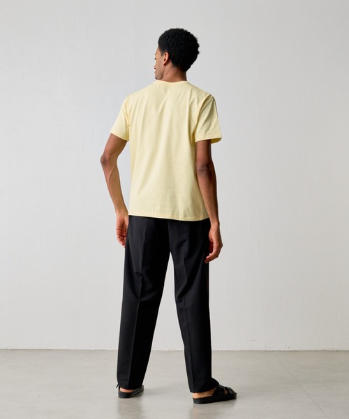 COLONY 2139（コロニートゥーワンスリーナイン）の「32/2コットンテディTシャツ（Tシャツ/カットソー・メンズ・ブラック/グレー/ネイビー/ブラウン/サックスブルー/イエロー/ホワイト・LARGE/MEDIUM/SMALL）」の15枚目の写真