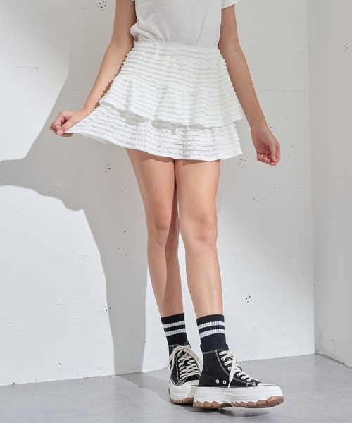 TRALALA フリルレースミニスカート TRALALA（ミニスカート）のフリマアイテム一覧