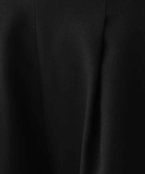 DRESKIP（ドレスキップ）の「【S-LL/体型カバー】オンオフ兼用 ベルト風ガウチョパンツ（その他パンツ・レディース・ブラック/イエロー系その他/アイボリー・01/02/03/04）」の11枚目の写真