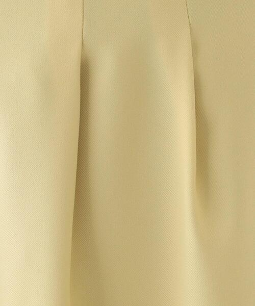 DRESKIP（ドレスキップ）の「【S-LL/体型カバー】オンオフ兼用 ベルト風ガウチョパンツ（その他パンツ・レディース・ブラック/イエロー系その他/アイボリー・01/02/03/04）」の15枚目の写真