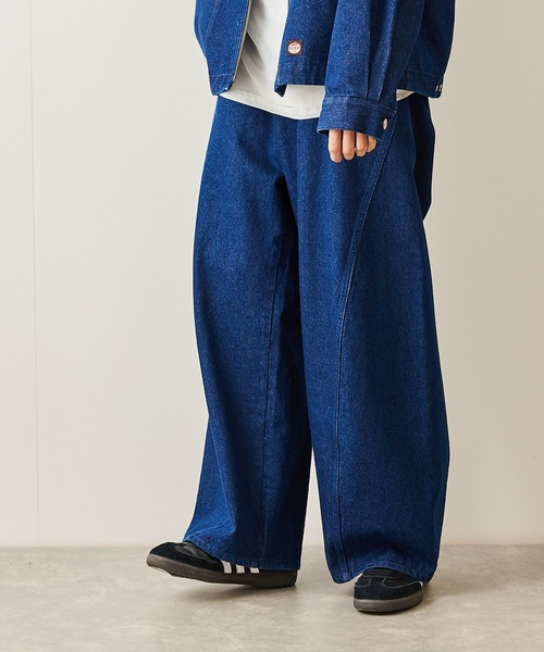 JUNRED（ジュンレッド）の「別注/RED KAPデニムパンツ（デニムパンツ・メンズ・ブルー系その他4/ネイビー・S/M/L）」の2枚目の写真