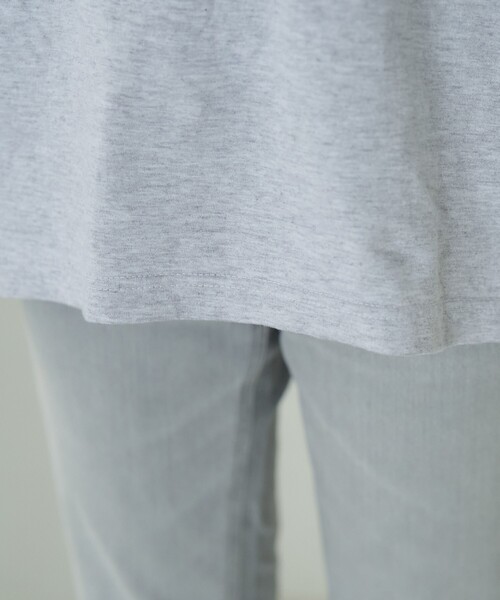 FREAK'S STORE（フリークスストア）の「NYC 刺繍プリント ロンT（Tシャツ/カットソー・レディース・グレー/ホワイト/ナチュラル・ﾌﾘ-）」の10枚目の写真