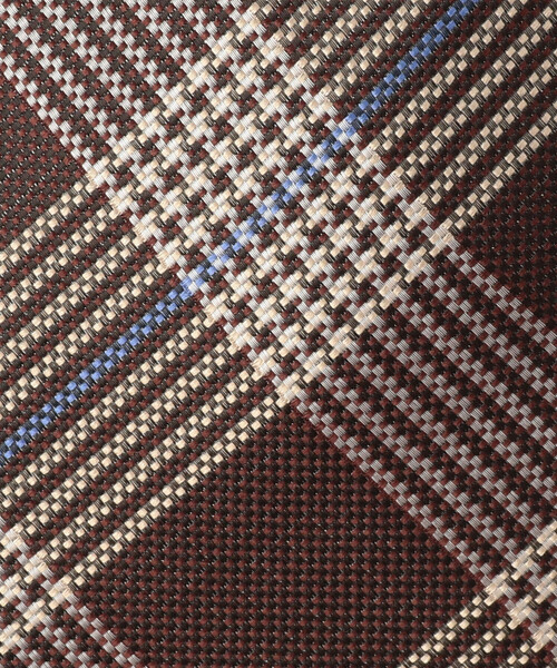 COMME CA ISM（コムサイズム）の「グレンチェック ネクタイ（ネクタイ・メンズ・ブラウン/ネイビー/グレー・FREE）」の14枚目の写真