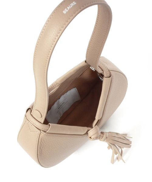 Beau're（ヴュレ）の「【BEAURE】フォーチュンクッキーショルダーバッグ mini 2way B-25213 ※（ハンドバッグ・レディース・シルバー/アイボリー/ブラック/ベージュ・FREE）」の5枚目の写真